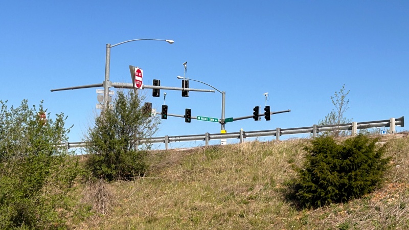 Route HH (Fir Road) at Dr. Russell Smith Way