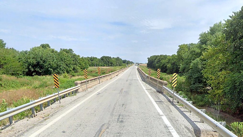 U.S. 160/North Fork Spring River Bridge in Barton County