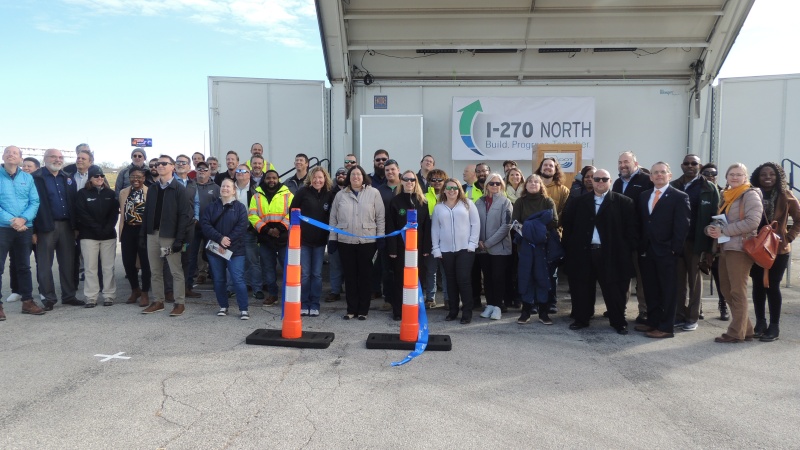 I-270 North Ribbon cutting