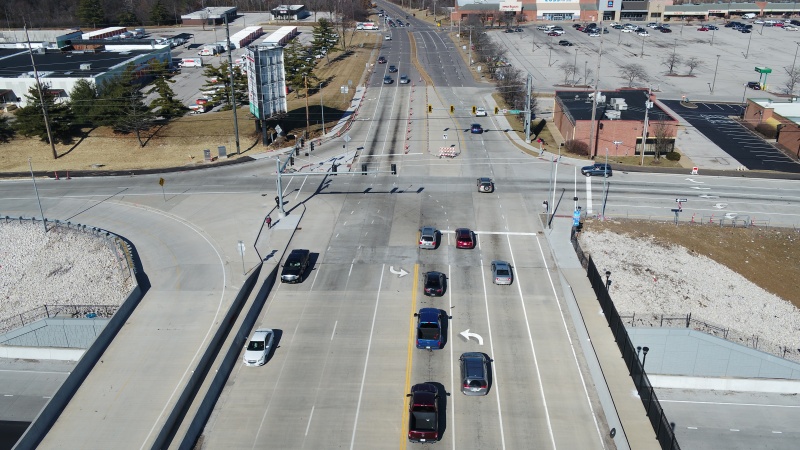 I-270 North: West Florissant bridge