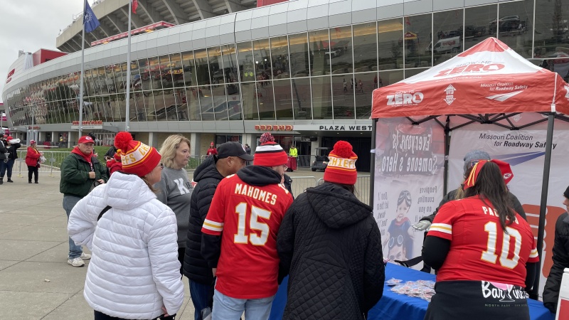 Chief’s tailgate experience MCRS MoDOT