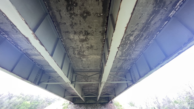 underside