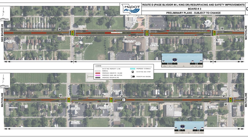 Route D, St. Louis City, 2026 - Cora to Vandeventer