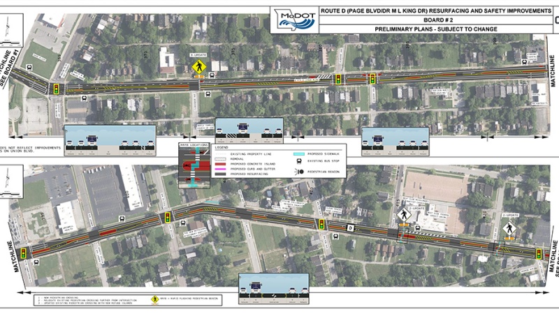 Route D, St. Louis City, 2026 - Union to Cora