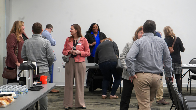 Transportation update attendees networking