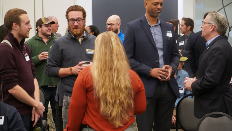 Transportation update attendees networking