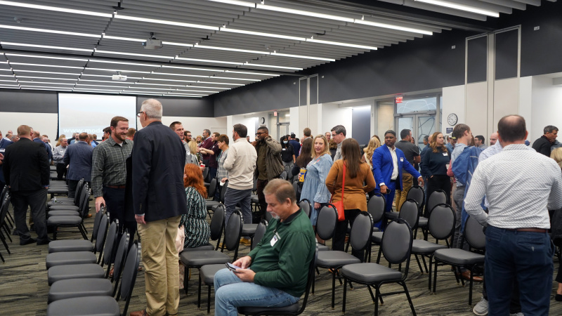 Transportation update attendees networking