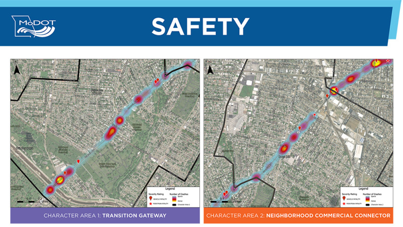 Route 30, StL City,  public meeting safety information