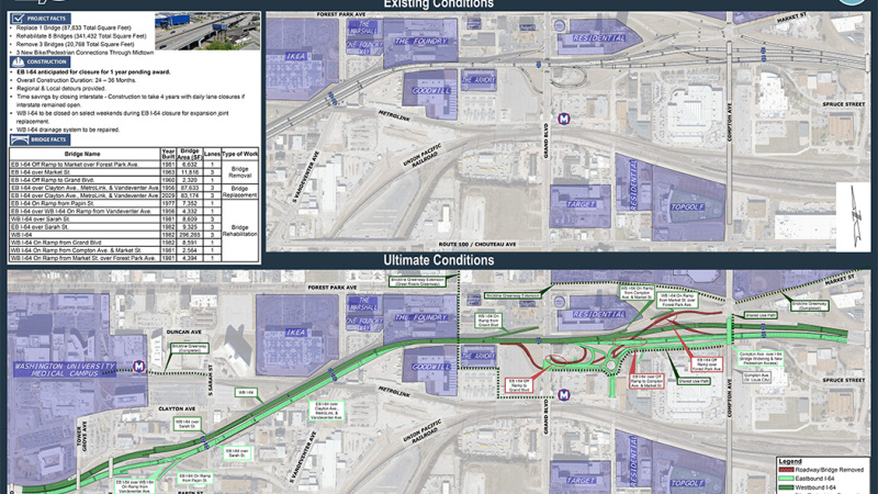 St. Louis, I-64 public meeting Board 5-What Work is being Done