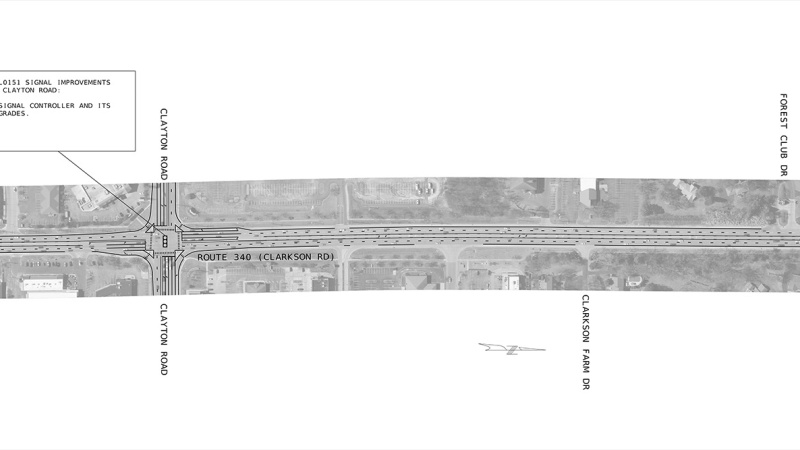 SL Route 340: Ozark Trail to Forest Club