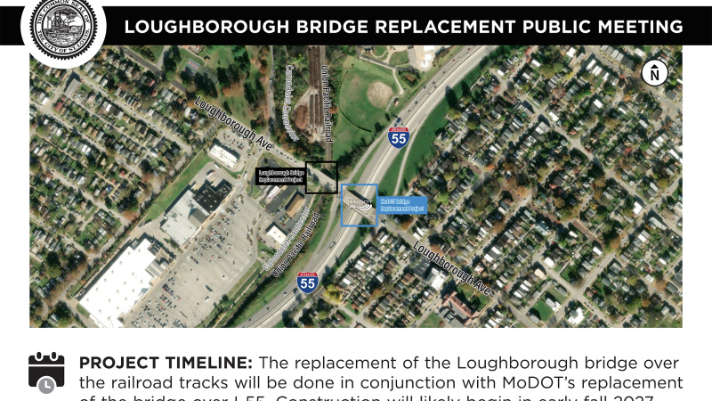 SL: Loughborough/Weber:  St. Louis City's Loughborough bridge replacement