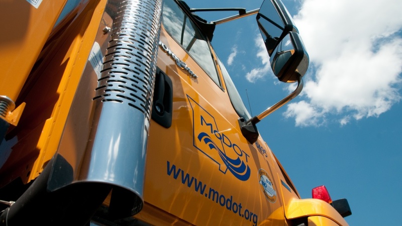A MoDOT biodiesel truck