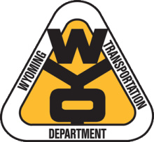 Wyoming DOT yellow logo