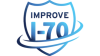 Blue Improve I-70 Logo